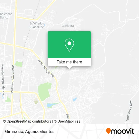 Gimnasio map