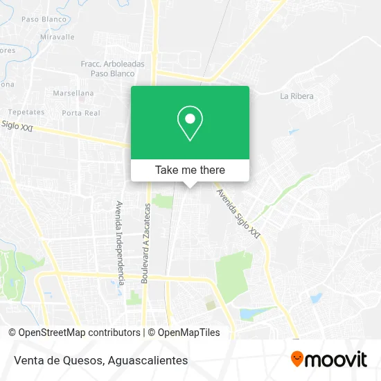 Venta de Quesos map