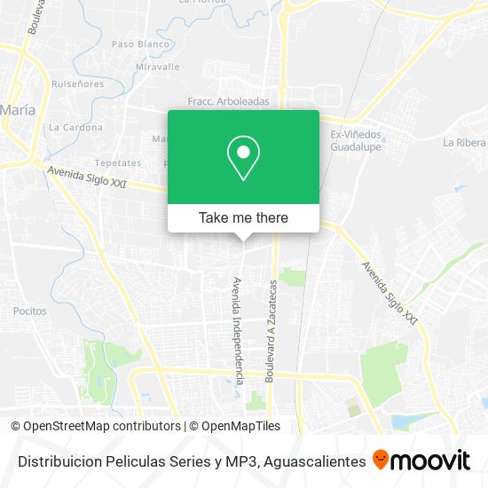 Distribuicion Peliculas Series y MP3 map