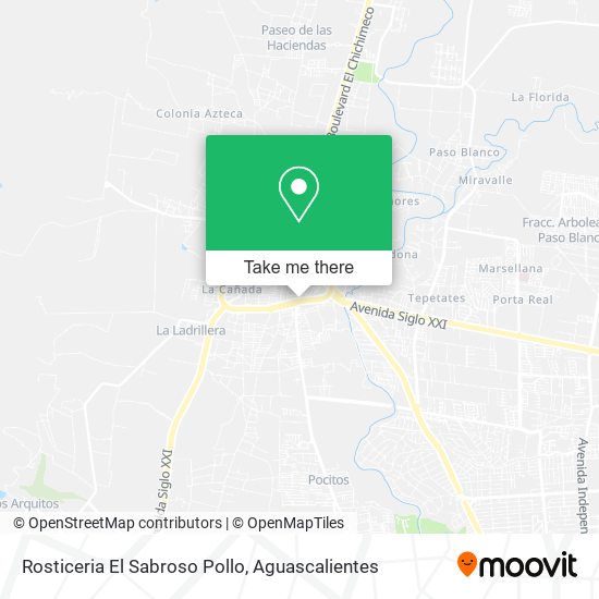 Rosticeria El Sabroso Pollo map