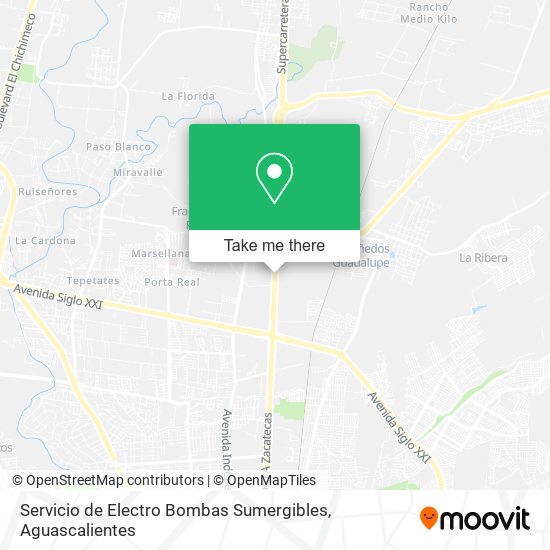 Servicio de Electro Bombas Sumergibles map