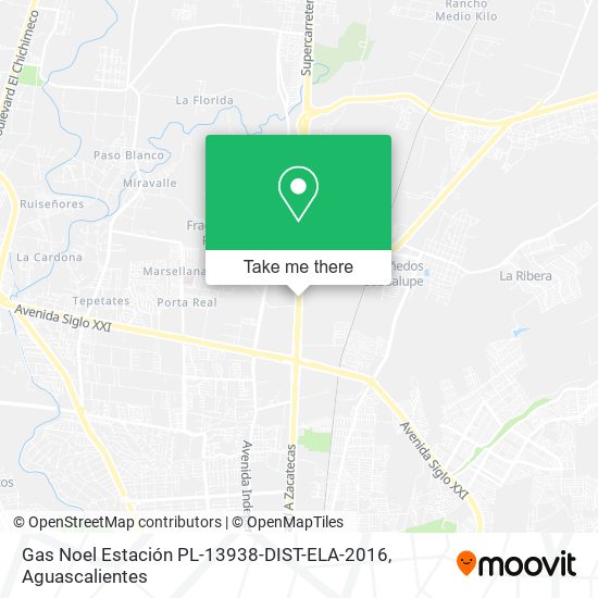 Mapa de Gas Noel Estación PL-13938-DIST-ELA-2016