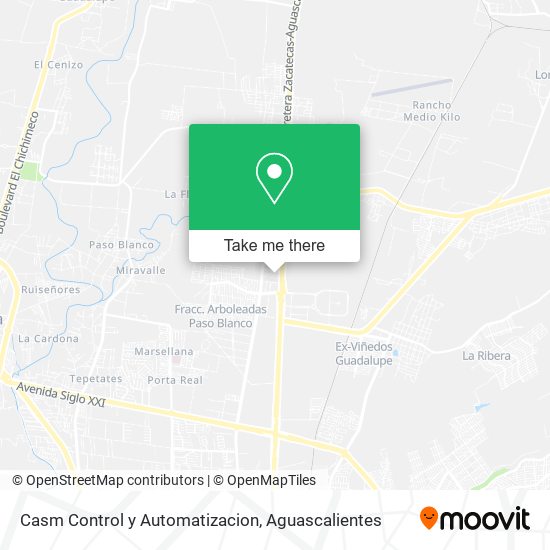 Casm Control y Automatizacion map