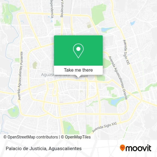 Palacio de Justicia map