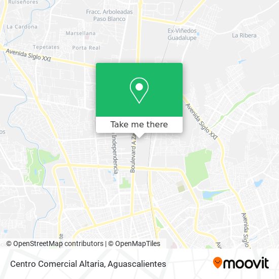 Centro Comercial Altaria map