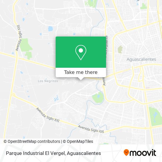 Parque Industrial El Vergel map