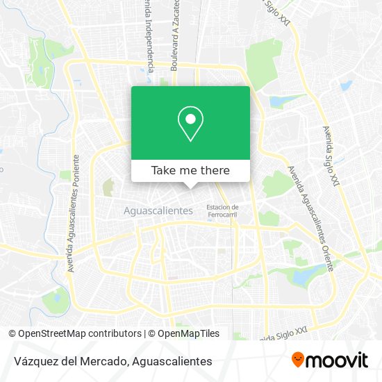 Vázquez del Mercado map