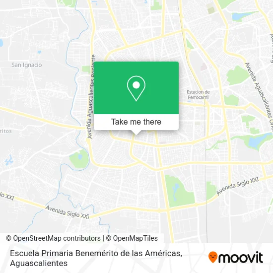 Escuela Primaria Benemérito de las Américas map