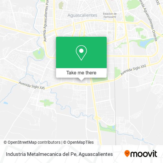 Industria Metalmecanica del Pe map