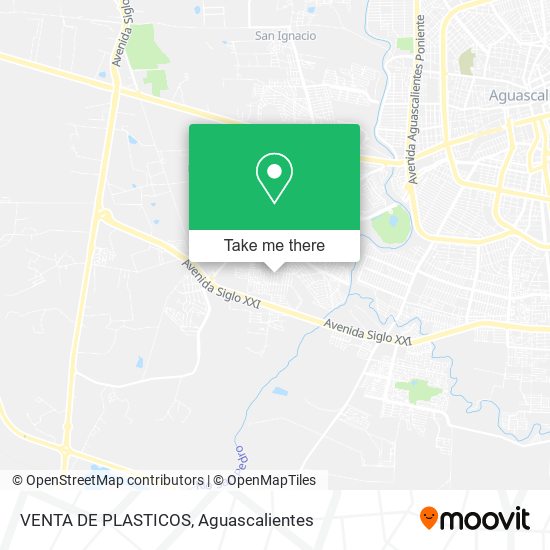 VENTA DE PLASTICOS map