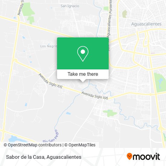 Sabor de la Casa map