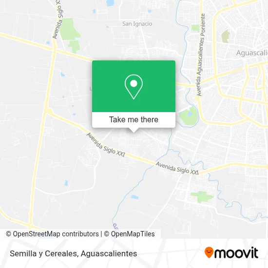 Semilla y Cereales map