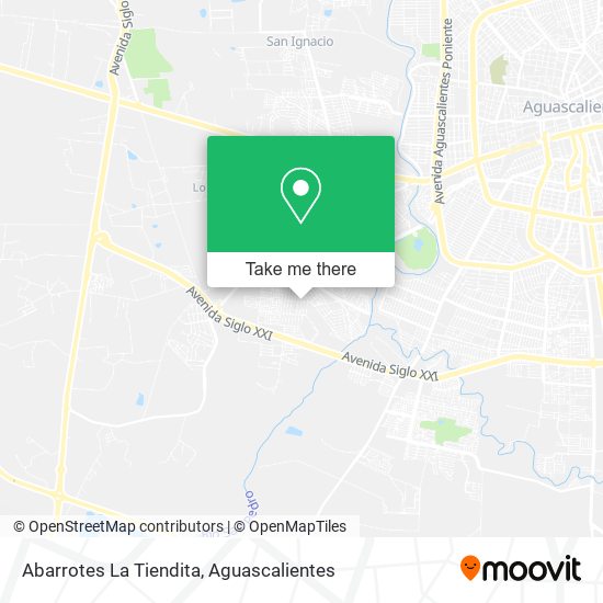Abarrotes La Tiendita map