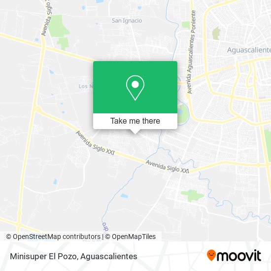 Mapa de Minisuper El Pozo