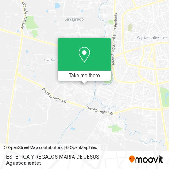 ESTETICA Y REGALOS MARIA DE JESUS map