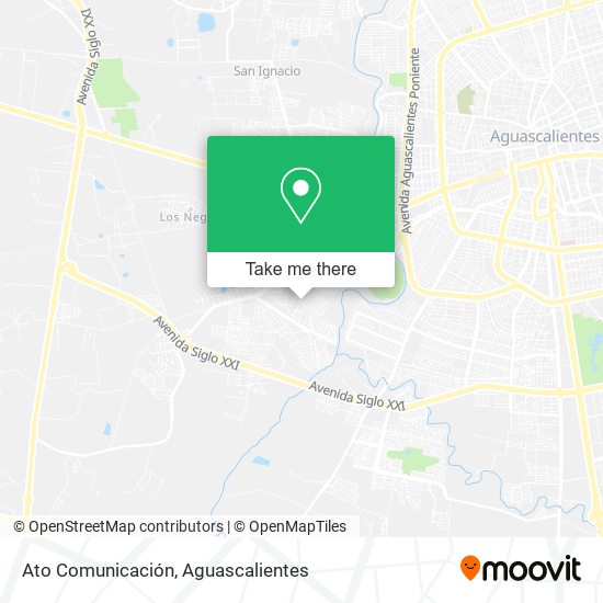 Ato Comunicación map