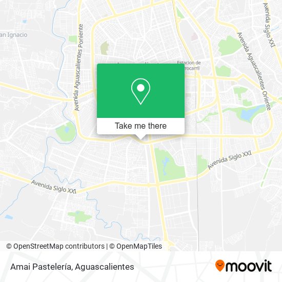 Amai Pastelería map