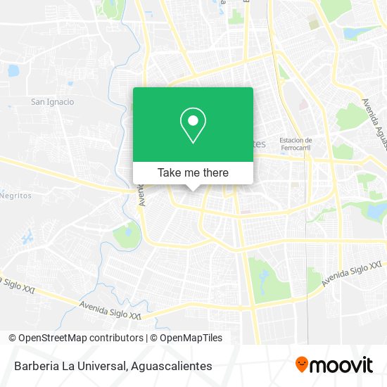 Barberia La Universal map