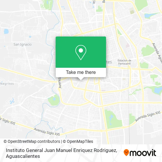 Instituto General Juan Manuel Enriquez Rodriguez map