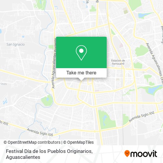 Festival Día de los Pueblos Originarios map
