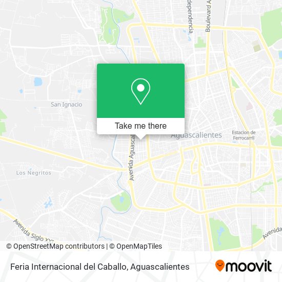 Mapa de Feria Internacional del Caballo