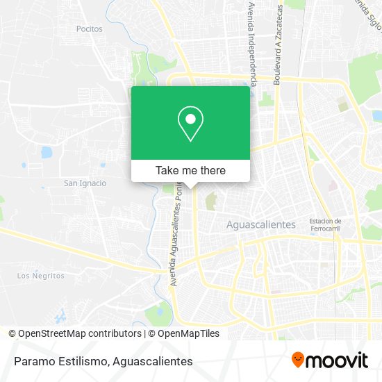 Paramo Estilismo map