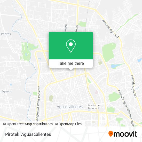 Mapa de Pirotek