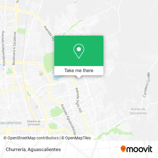 Churrería map