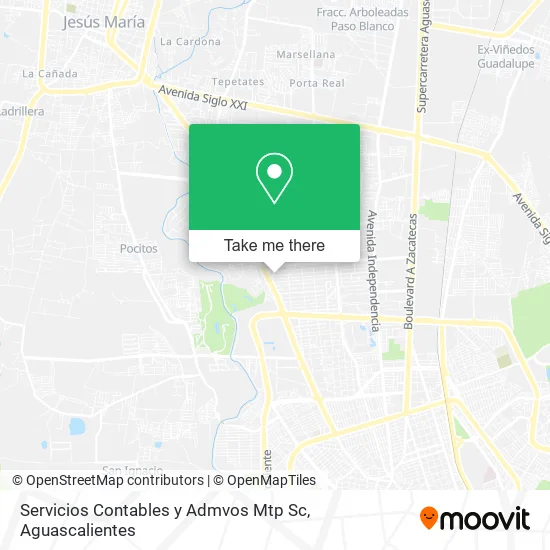 Servicios Contables y Admvos Mtp Sc map