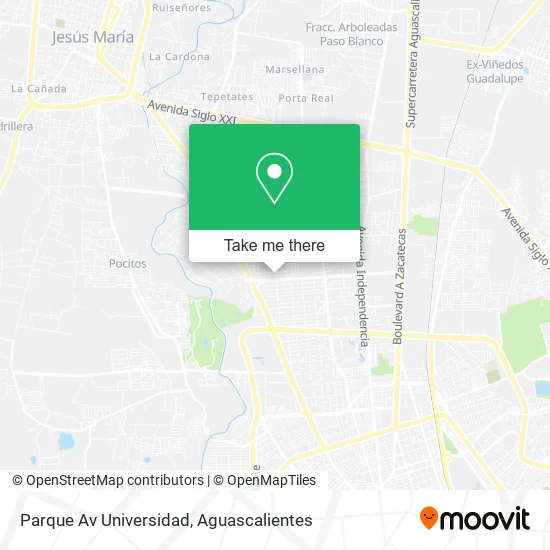 Parque Av Universidad map