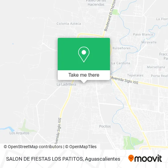 SALON DE FIESTAS LOS PATITOS map