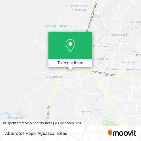 Mapa de Abarrotes Pepe