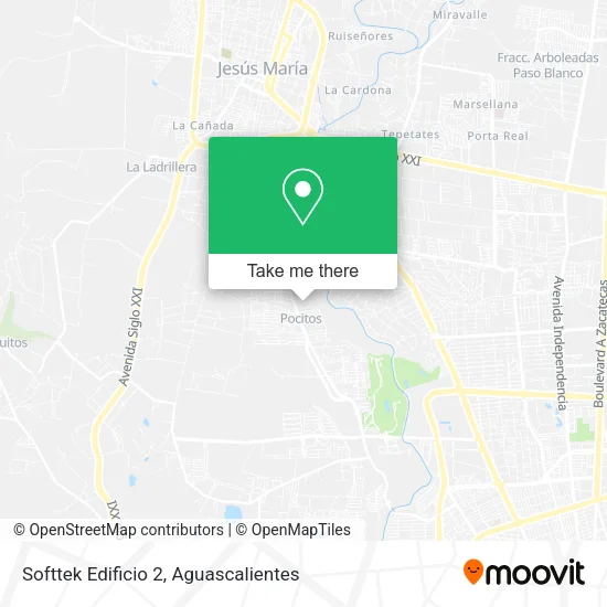 Mapa de Softtek Edificio 2