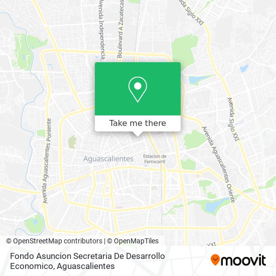 Fondo Asuncion Secretaria De Desarrollo Economico map