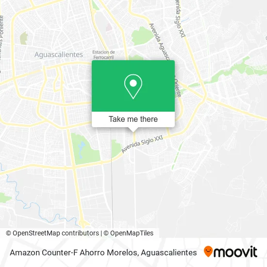 Amazon Counter-F Ahorro Morelos map