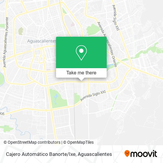 Cajero Automático Banorte/Ixe map