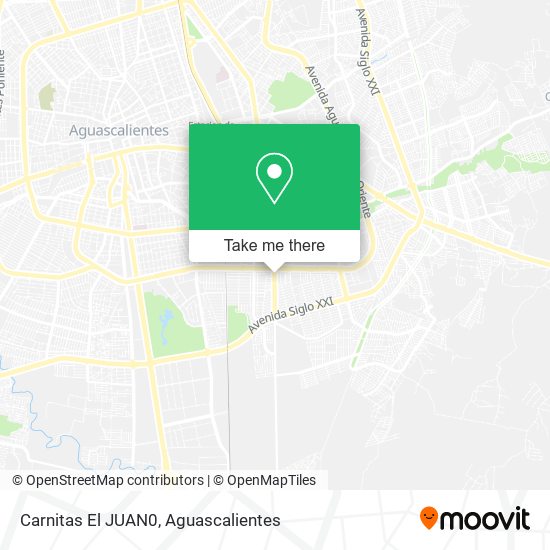 Mapa de Carnitas El JUAN0