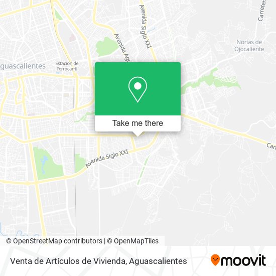 Venta de Artículos de Vivienda map