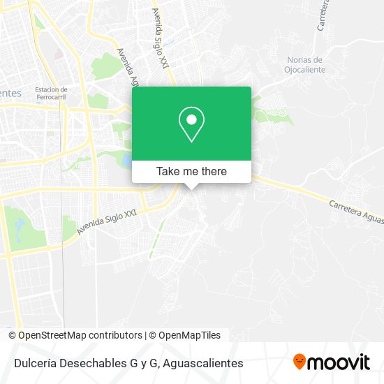 Mapa de Dulcería Desechables G y G