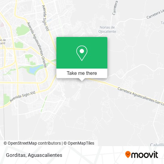 Gorditas map