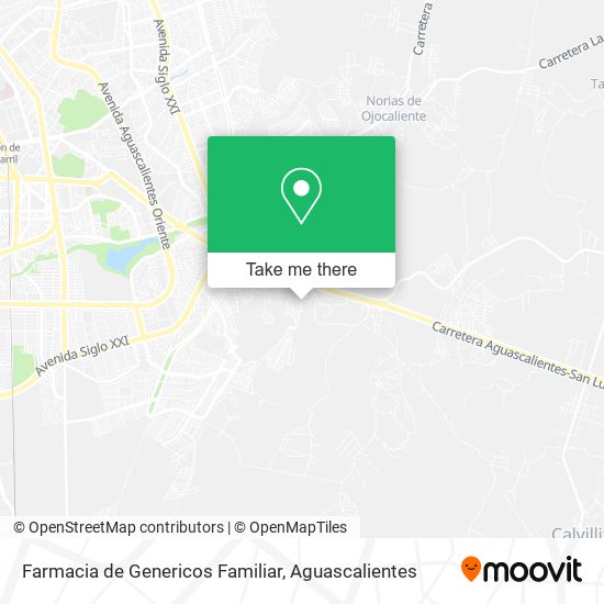 Farmacia de Genericos Familiar map