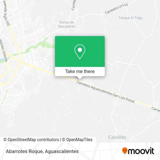 Abarrotes Roque map