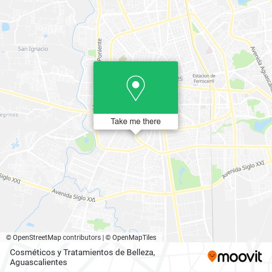 Cosméticos y Tratamientos de Belleza map