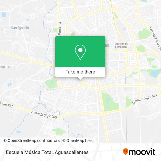 Escuela Música Total map