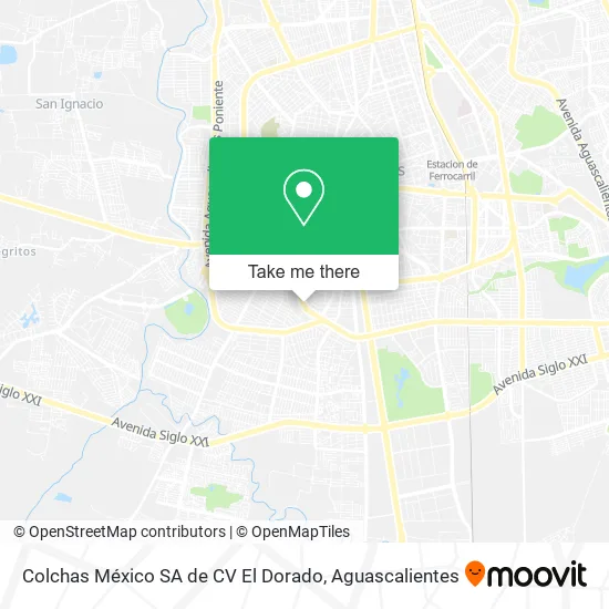 Colchas México SA de CV El Dorado map
