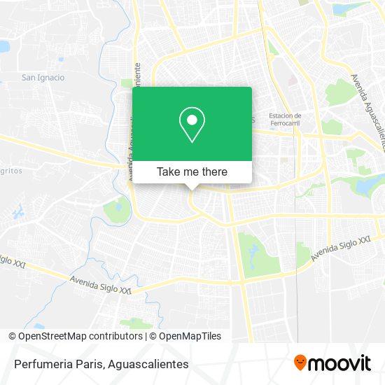 Perfumeria Paris map
