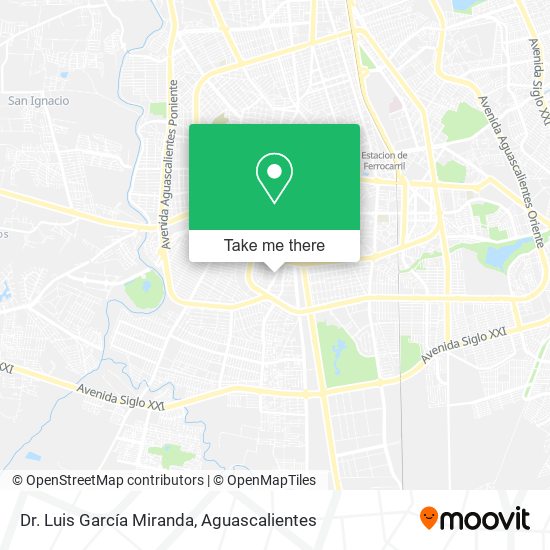 Dr. Luis García Miranda map