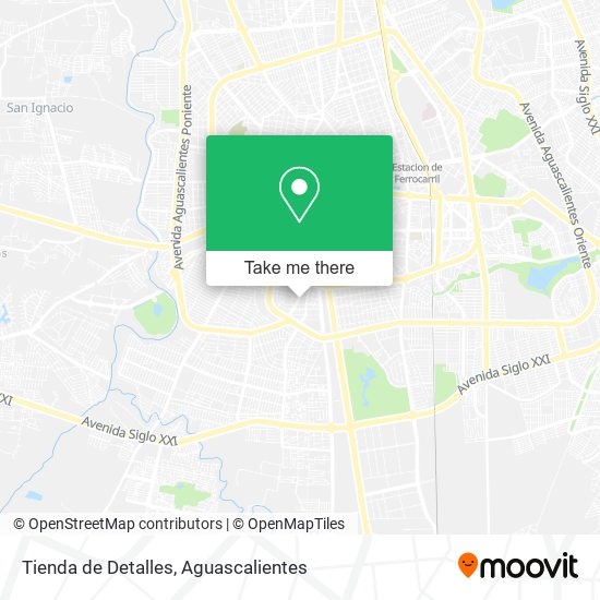 Mapa de Tienda de Detalles