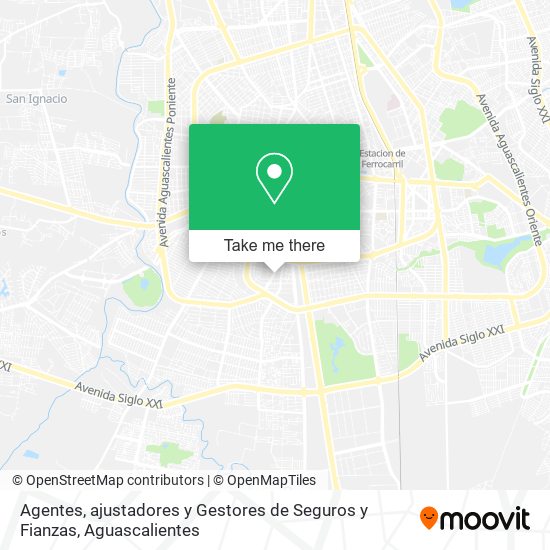 Mapa de Agentes, ajustadores y Gestores de Seguros y Fianzas