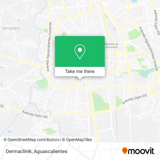 Dermaclinik map